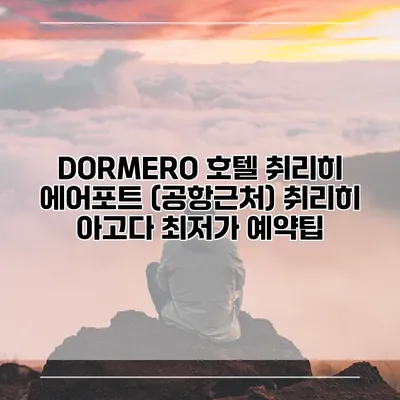 DORMERO 호텔 취리히 에어포트 (공항근처) 취리히 아고다 최저가 예약팁