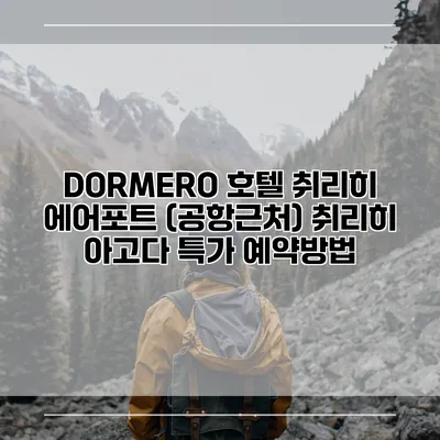 DORMERO 호텔 취리히 에어포트 (공항근처) 취리히 아고다 특가 예약방법
