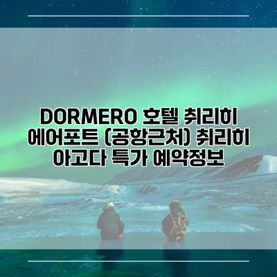 DORMERO 호텔 취리히 에어포트 (공항근처) 취리히 아고다 특가 예약정보