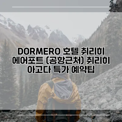 DORMERO 호텔 취리히 에어포트 (공항근처) 취리히 아고다 특가 예약팁