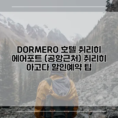 DORMERO 호텔 취리히 에어포트 (공항근처) 취리히 아고다 할인예약 팁