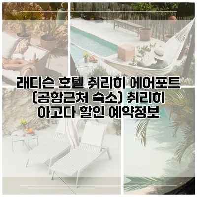 래디슨 호텔 취리히 에어포트 (공항근처 숙소) 취리히 아고다 할인 예약정보