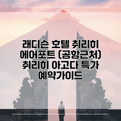 래디슨 호텔 취리히 에어포트 (공항근처) 취리히 아고다 특가 예약가이드