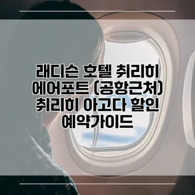 래디슨 호텔 취리히 에어포트 (공항근처) 취리히 아고다 할인 예약가이드