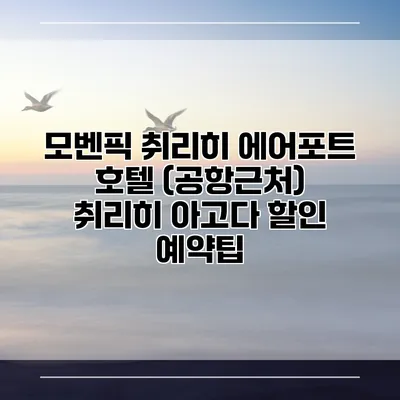 모벤픽 취리히 에어포트 호텔 (공항근처) 취리히 아고다 할인 예약팁