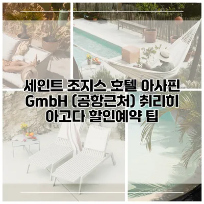세인트 조지스 호텔 아사핀 GmbH (공항근처) 취리히 아고다 할인예약 팁