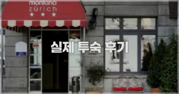 💬 실제 투숙 후기