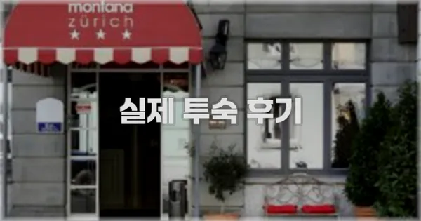 💬 실제 투숙 후기