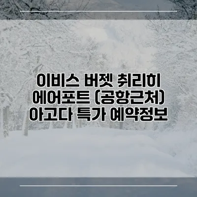 이비스 버젯 취리히 에어포트 (공항근처) 아고다 특가 예약정보