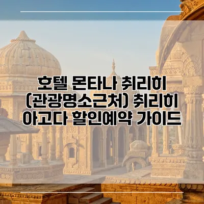 호텔 몬타나 취리히 (관광명소근처) 취리히 아고다 할인예약 가이드