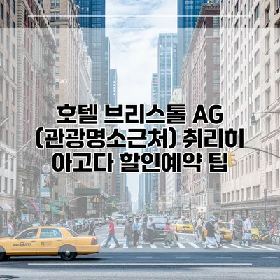 호텔 브리스톨 AG (관광명소근처) 취리히 아고다 할인예약 팁