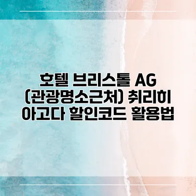 호텔 브리스톨 AG (관광명소근처) 취리히 아고다 할인코드 활용법