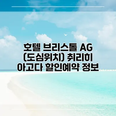 호텔 브리스톨 AG (도심위치) 취리히 아고다 할인예약 정보