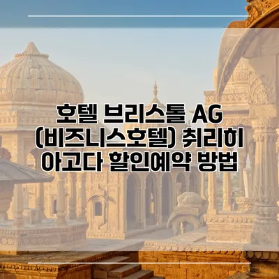 호텔 브리스톨 AG (비즈니스호텔) 취리히 아고다 할인예약 방법