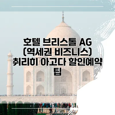 호텔 브리스톨 AG (역세권 비즈니스) 취리히 아고다 할인예약 팁