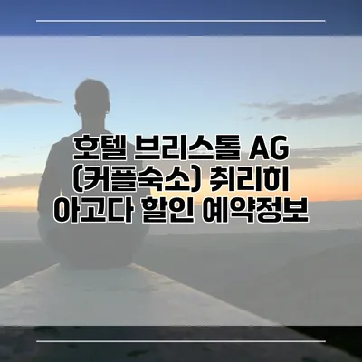 호텔 브리스톨 AG (커플숙소) 취리히 아고다 할인 예약정보