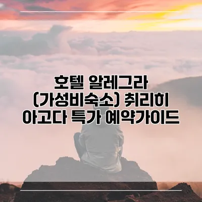 호텔 알레그라 (가성비숙소) 취리히 아고다 특가 예약가이드