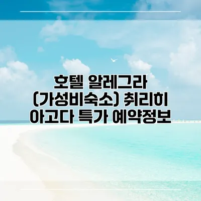 호텔 알레그라 (가성비숙소) 취리히 아고다 특가 예약정보