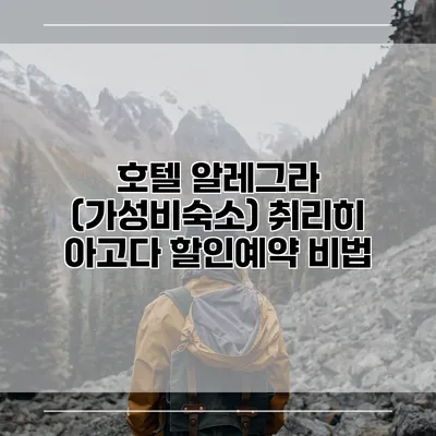 호텔 알레그라 (가성비숙소) 취리히 아고다 할인예약 비법