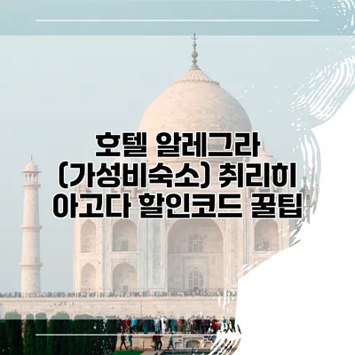 호텔 알레그라 (가성비숙소) 취리히 아고다 할인코드 꿀팁
