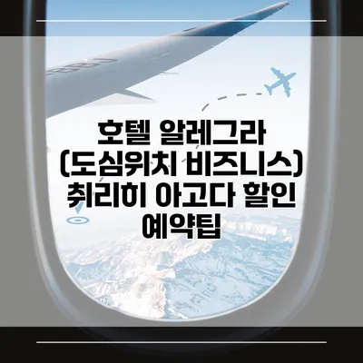 호텔 알레그라 (도심위치 비즈니스) 취리히 아고다 할인 예약팁