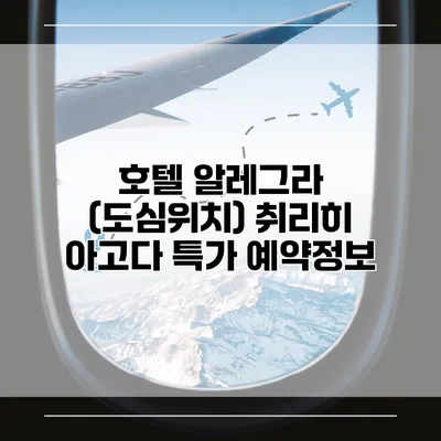 호텔 알레그라 (도심위치) 취리히 아고다 특가 예약정보