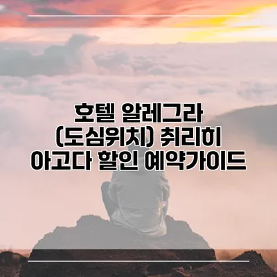 호텔 알레그라 (도심위치) 취리히 아고다 할인 예약가이드