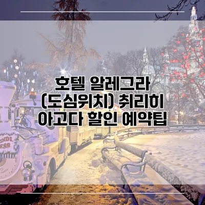 호텔 알레그라 (도심위치) 취리히 아고다 할인 예약팁