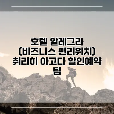 호텔 알레그라 (비즈니스 편리위치) 취리히 아고다 할인예약 팁